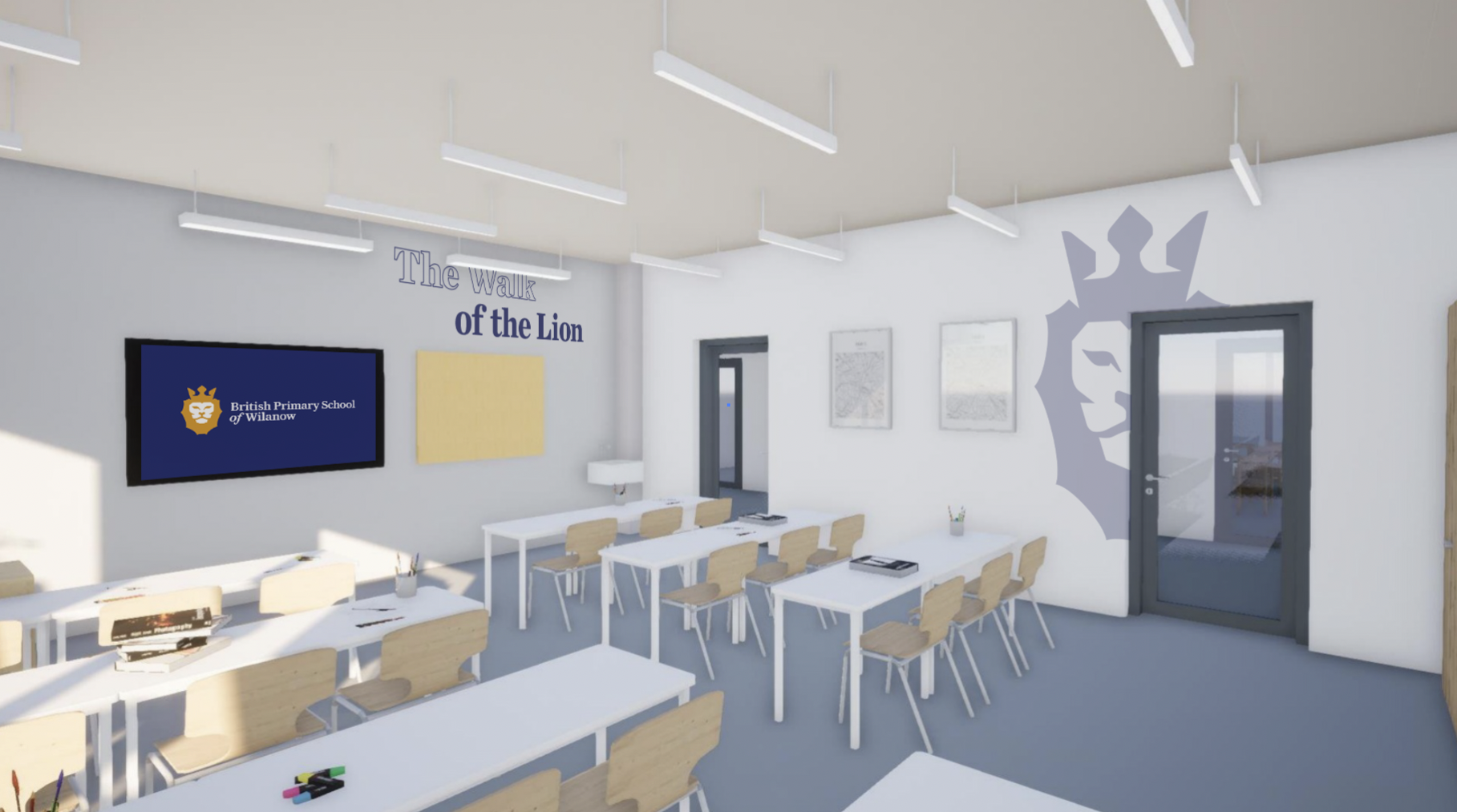 Architect’s impression of new Upper Primary classroom.